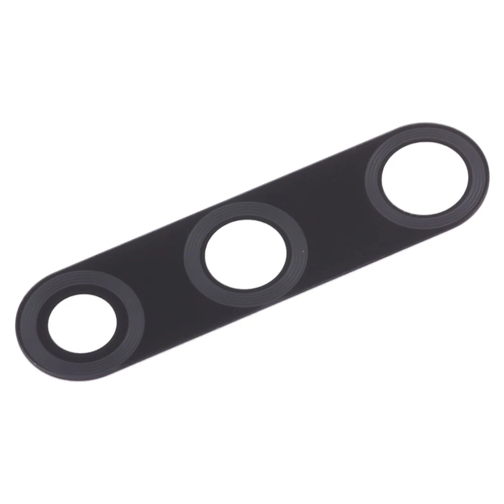 Стекло задней камеры для Huawei Honor 10i (HRY-LX1T) / Honor 20i (HRY-AL00T) (без рамки) (черный) фото №2