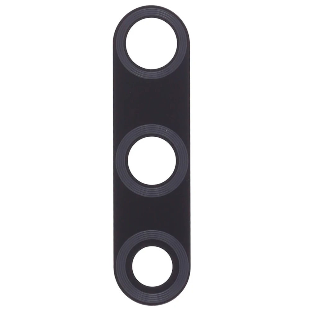 Стекло задней камеры для Huawei Honor 10i (HRY-LX1T) / Honor 20i (HRY-AL00T) (без рамки) (черный) фото №1