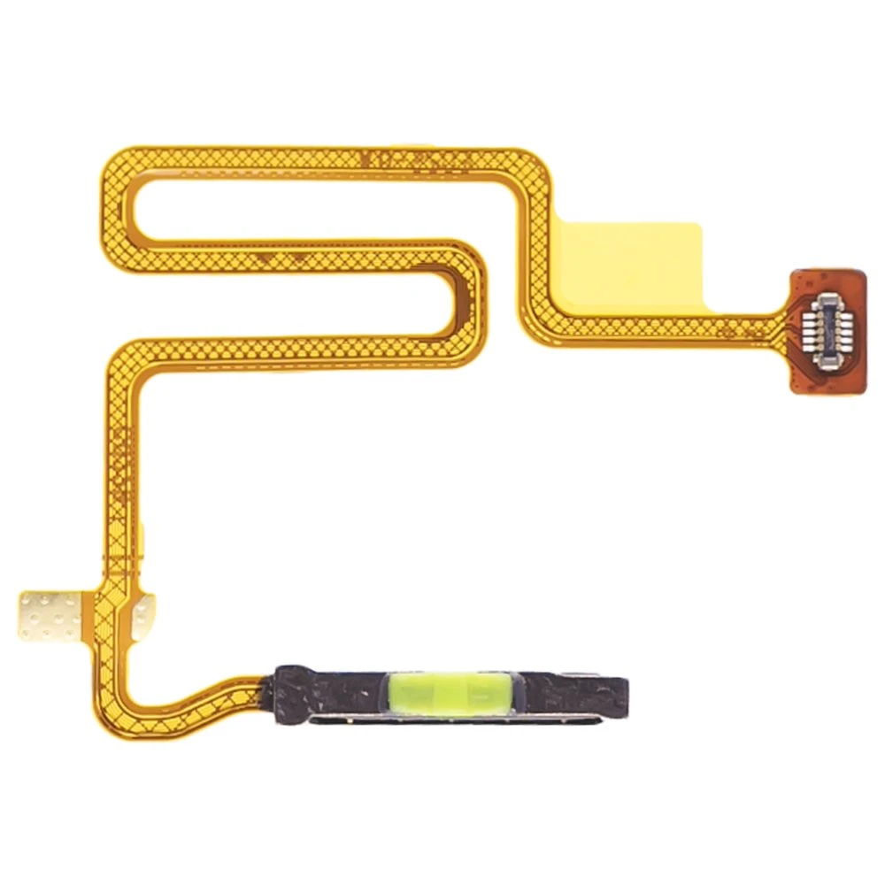 Шлейф для OPPO A55 4G (CPH2325) / A74 5G (CPH2197) с комп. + сканер отпечатка пальца (черный) фото №2