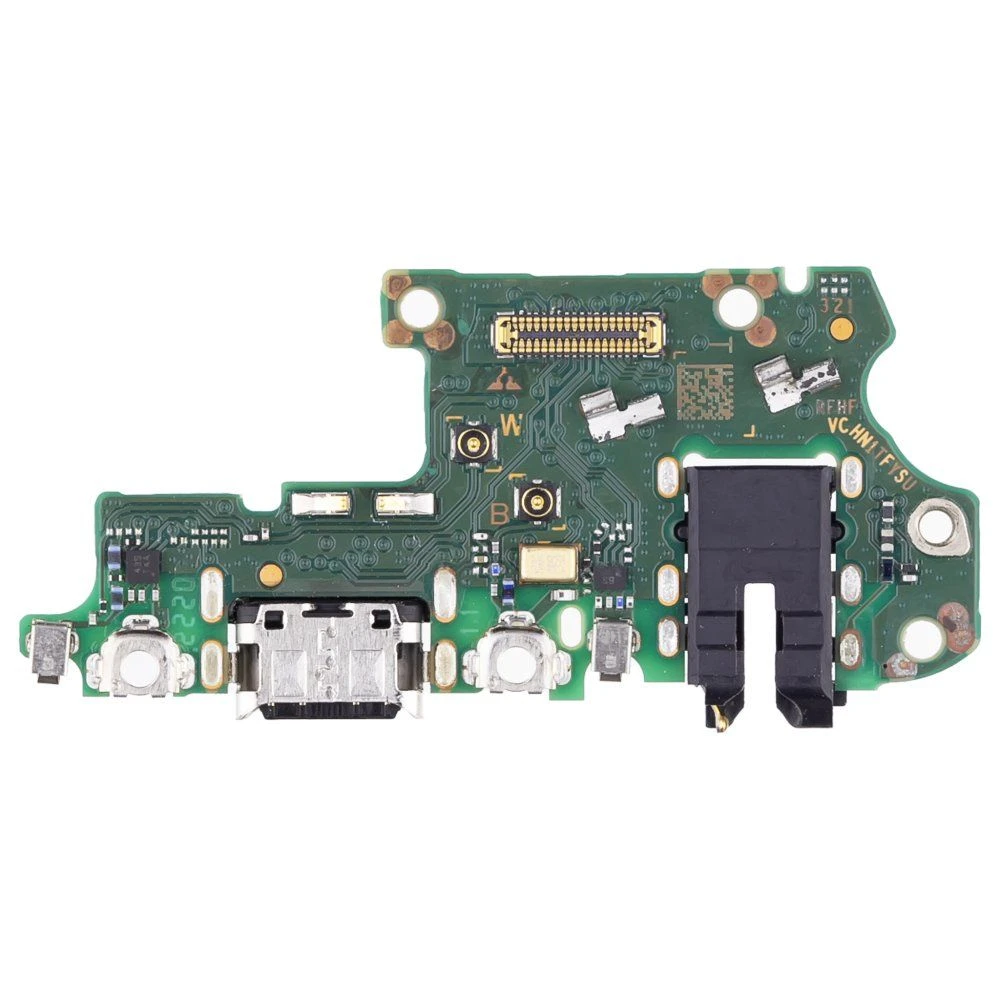 Нижняя плата для Huawei Honor X8 (TFY-LX1) с комп. + разъем зарядки + микрофон (ORIG100)  фото №1