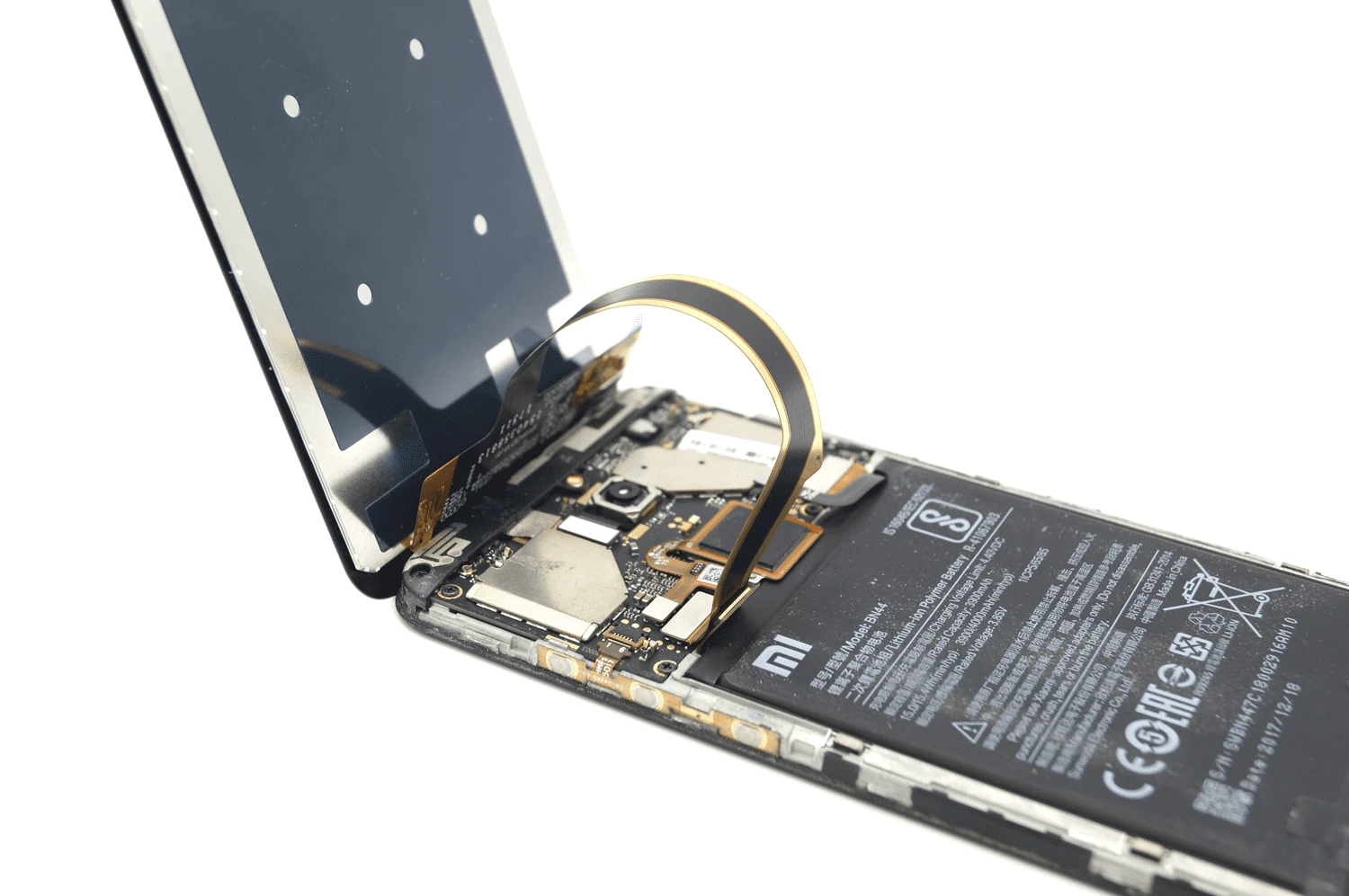 Замена дисплея Xiaomi redmi 5 plus, инструкция 5