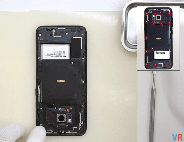 Как заменить дисплей samsung galaxy s8 15