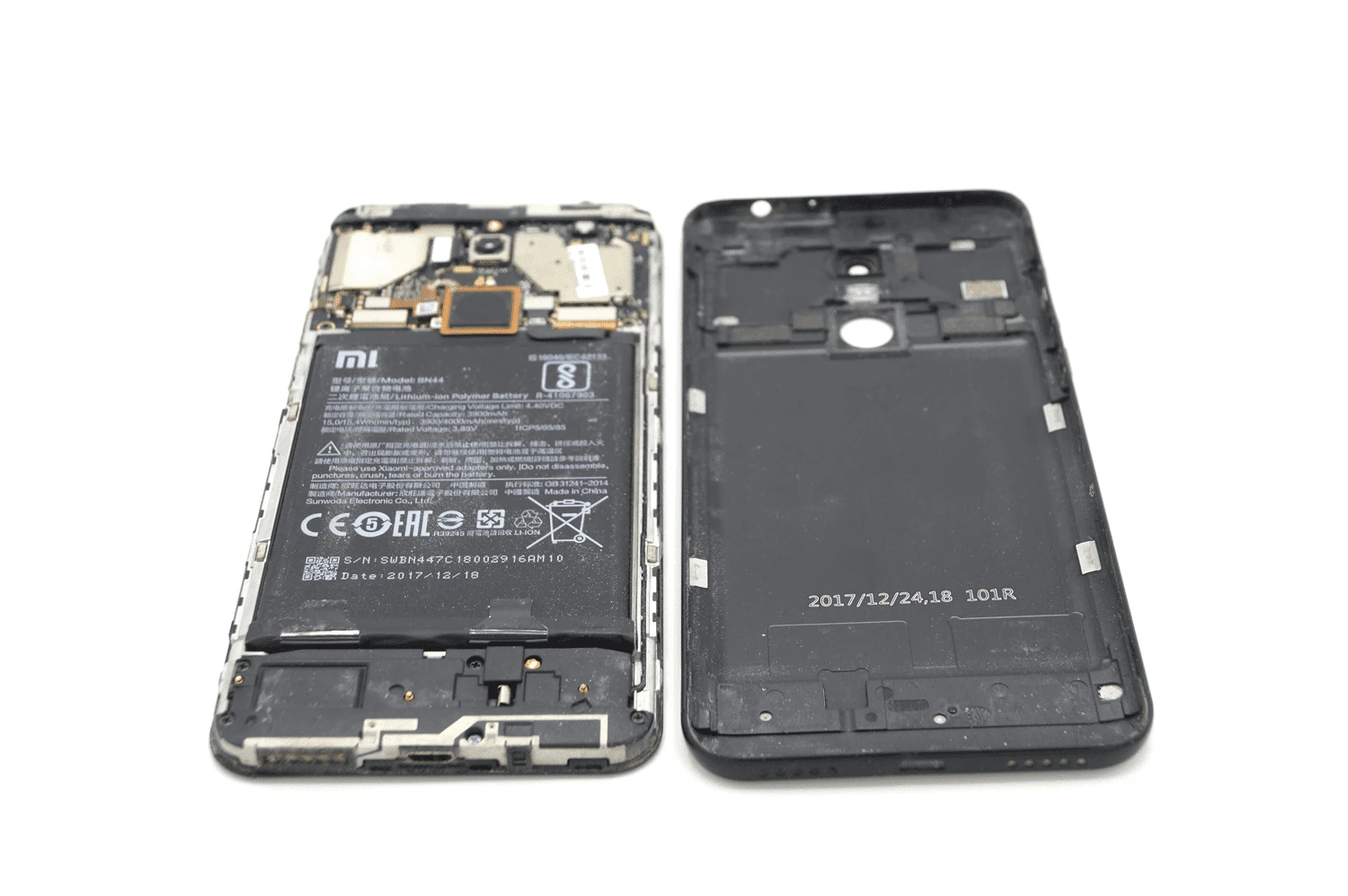 Замена дисплея Xiaomi redmi 5 plus, инструкция 2