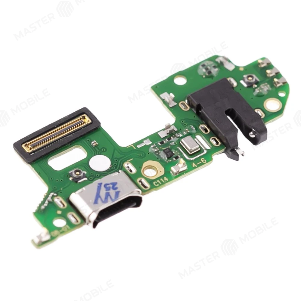 Нижняя плата для Realme 9 5G (RMX3474) с комп. + разъем зарядки + микрофон  фото №3