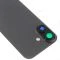 Задняя крышка для Apple iPhone 17 (SIM + eSIM) / iPhone 17 (eSIM) (черный) (в сборе со стеклом камеры и шлейфом) (Premium)  фото №3
