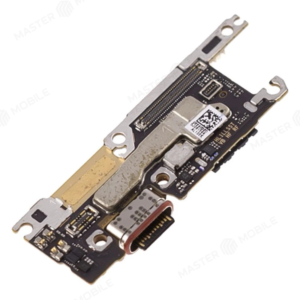 Нижняя плата для Huawei Pura 80 Pro (LMR-LX9) / 80 Ultra (LMU-LX9) с комп. + разъем зарядки + микрофон + разъем SIM (ORIG100) фото №3