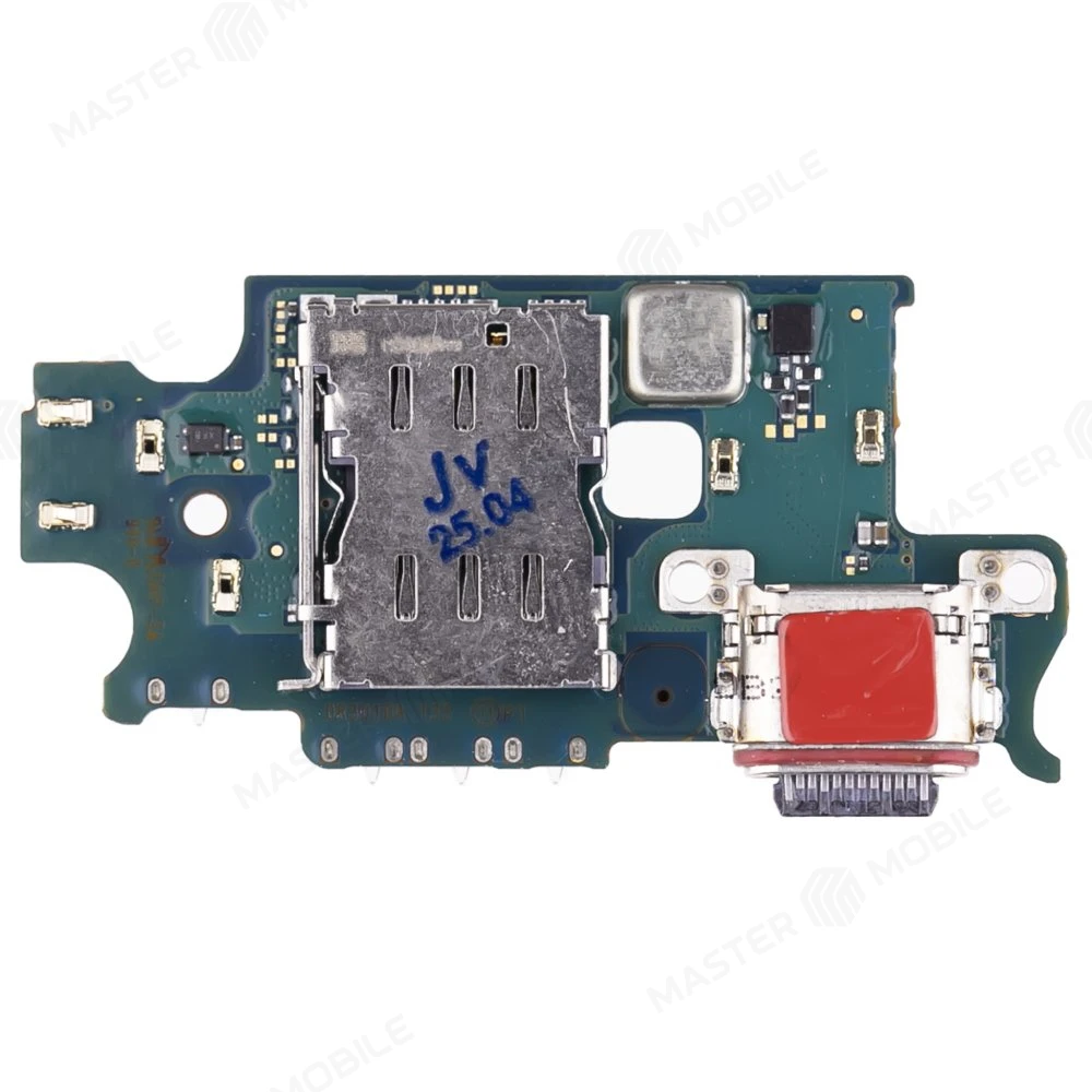 Нижняя плата для Samsung S916 Galaxy S23+ с комп. + разъем зарядки + микрофон фото №2