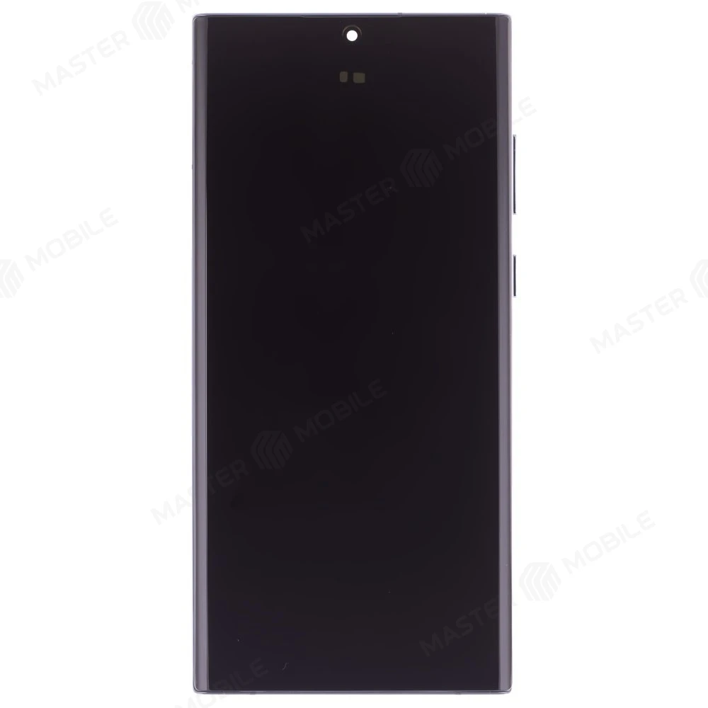 Дисплей для Samsung S908 Galaxy S22 Ultra + тачскрин (зеленый) (в рамке) (OLED) (Full Size) фото №1