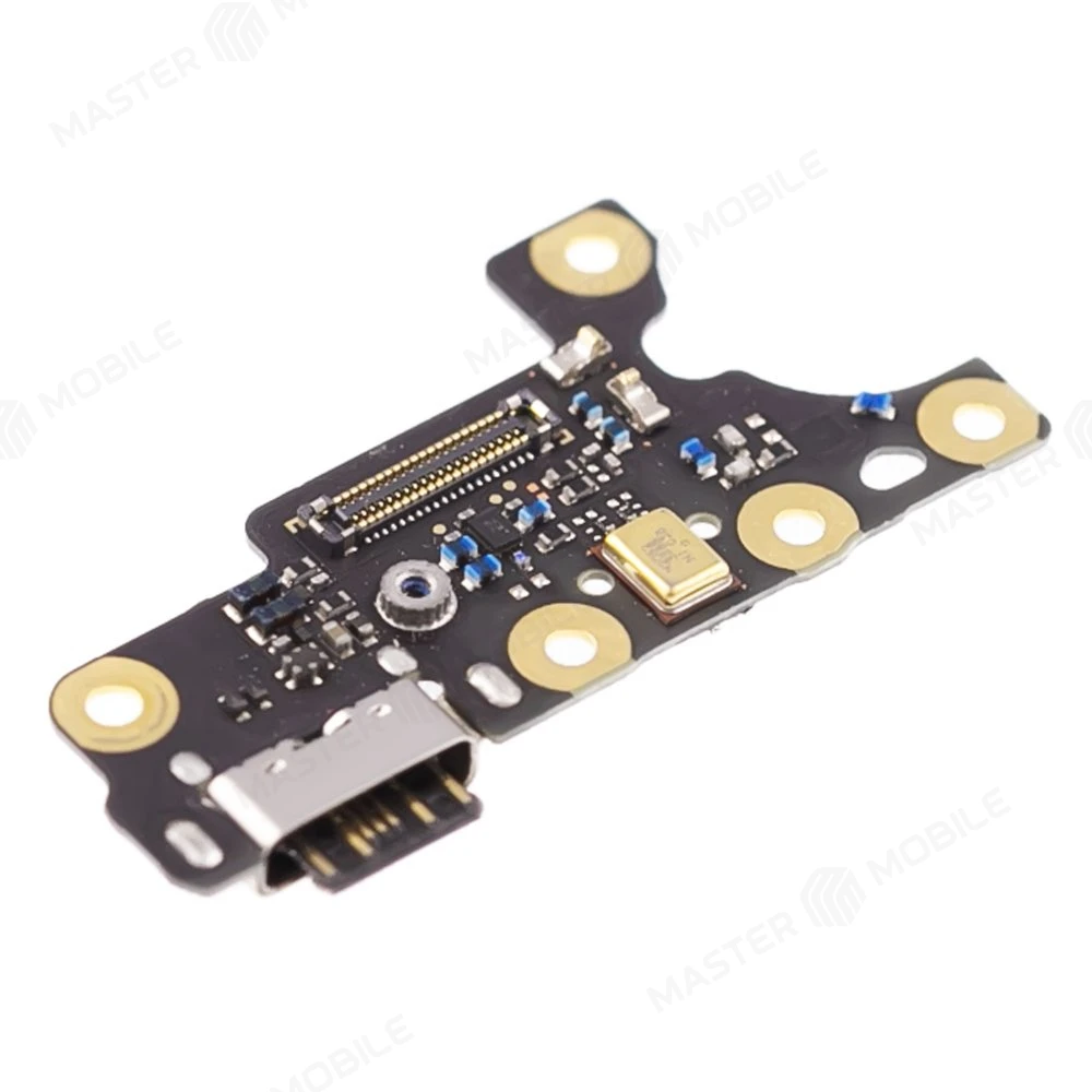 Нижняя плата для Nokia 7 Plus (TA-1046) с комп. + разъем зарядки + микрофон (ORIG100)  фото №3