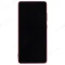 Дисплей для Samsung G780 Galaxy S20 FE + тачскрин (красный) (в рамке) (ORIG100) фото №1
