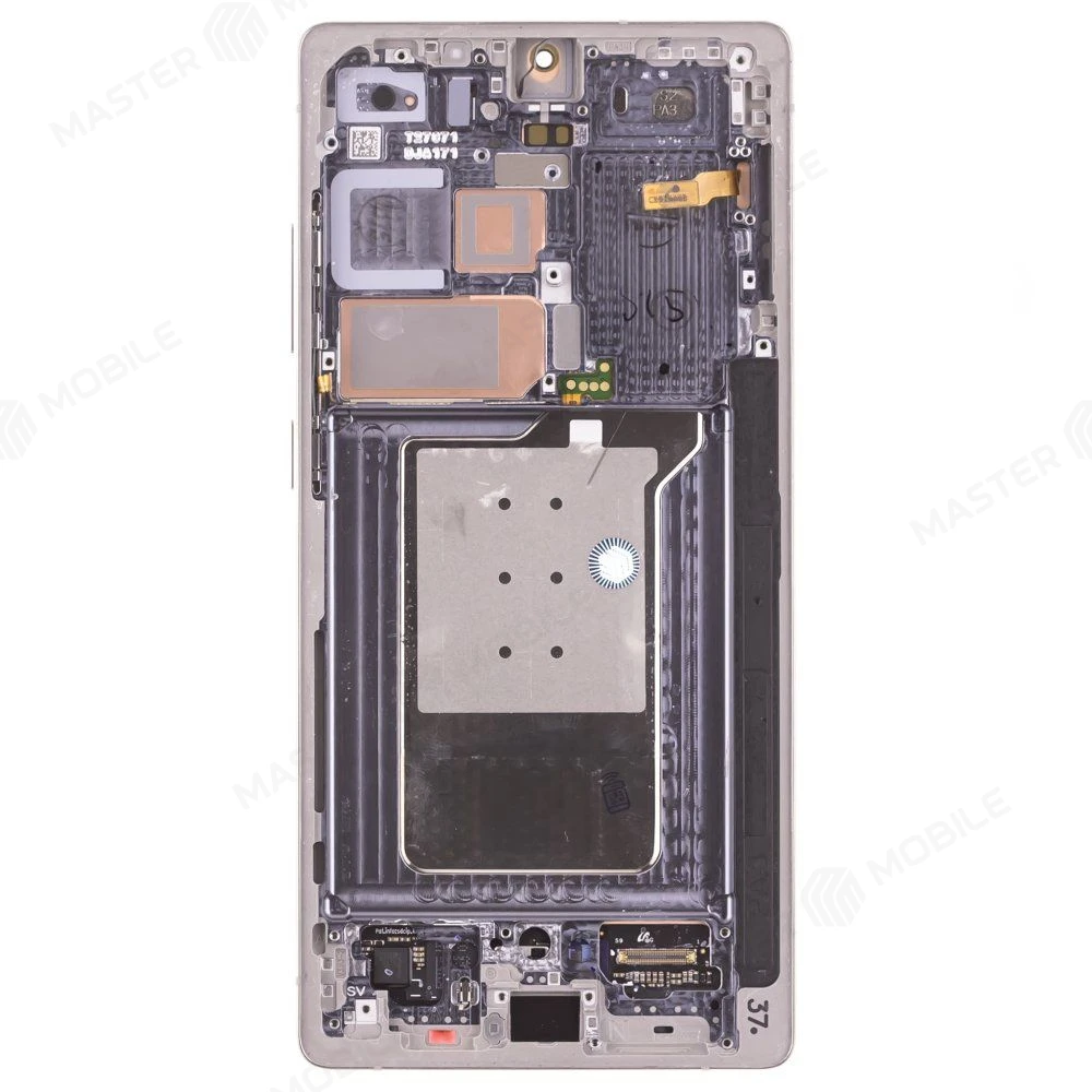 Дисплей для Samsung S938 Galaxy S25 Ultra + тачскрин (титановый) (в рамке) (ORIG100) (возможен дефект ЛКП) фото №2