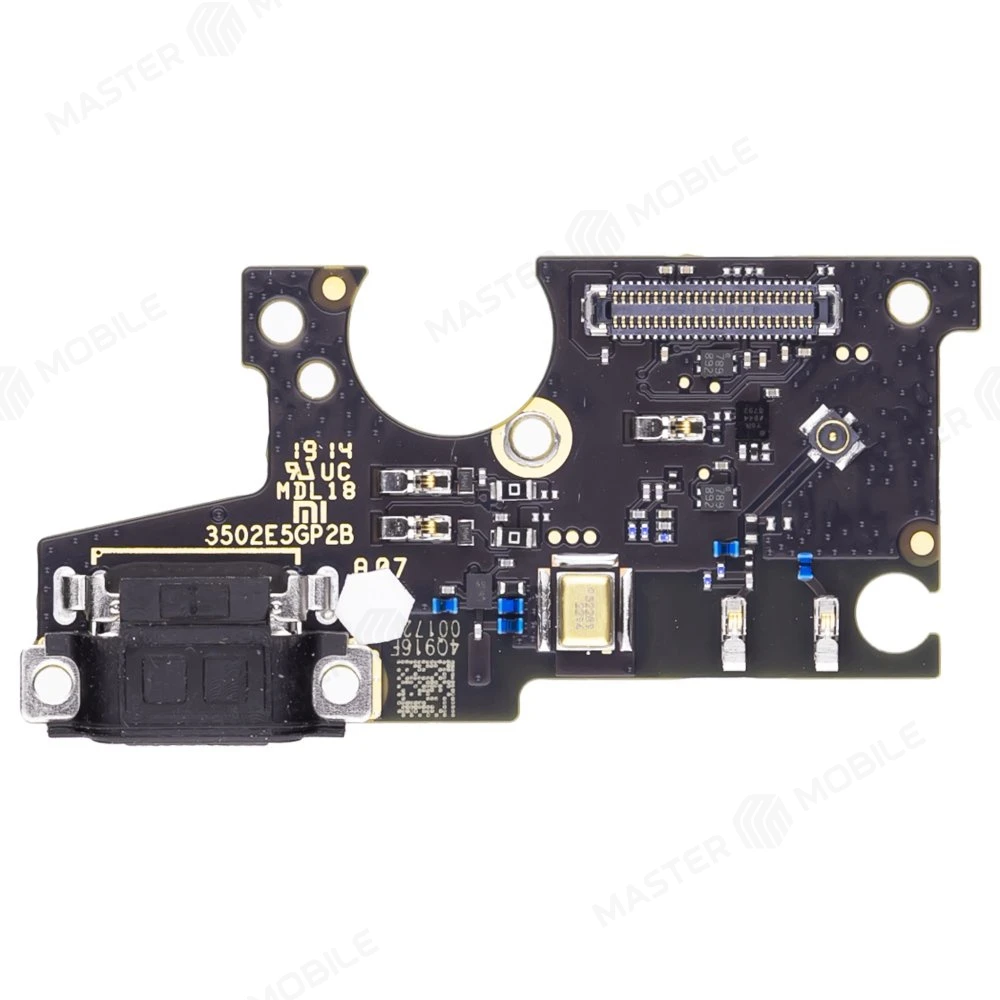 Нижняя плата для Xiaomi Mi Mix 3 (M1810E5A) с комп. + разъем зарядки + микрофон (ORIG100) фото №1