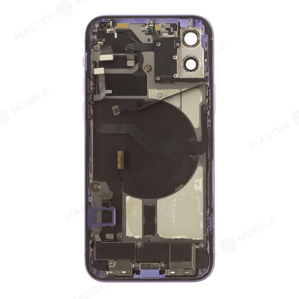 Корпус для Apple iPhone 12 (фиолетовый) (в сборе) (ORIG100) (Снятый) (возможен дефект ЛКП) фото №2