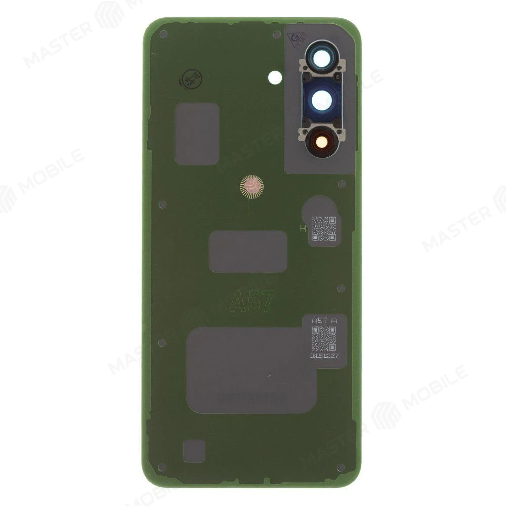 Задняя крышка для Samsung A576 Galaxy A57 5G (голубой) (в сборе со стеклом камеры)  фото №2