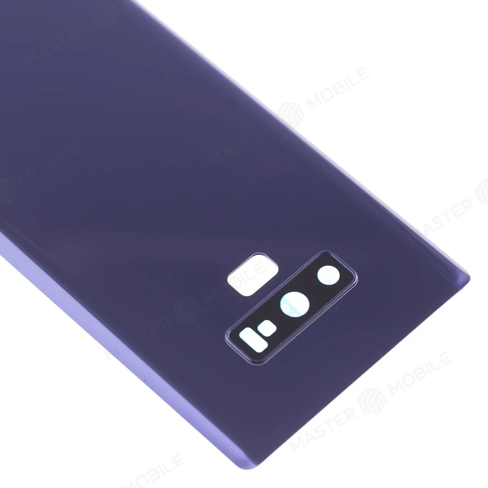 Задняя крышка для Samsung N960 Galaxy Note 9 (синий) (в сборе со стеклом камеры) фото №3