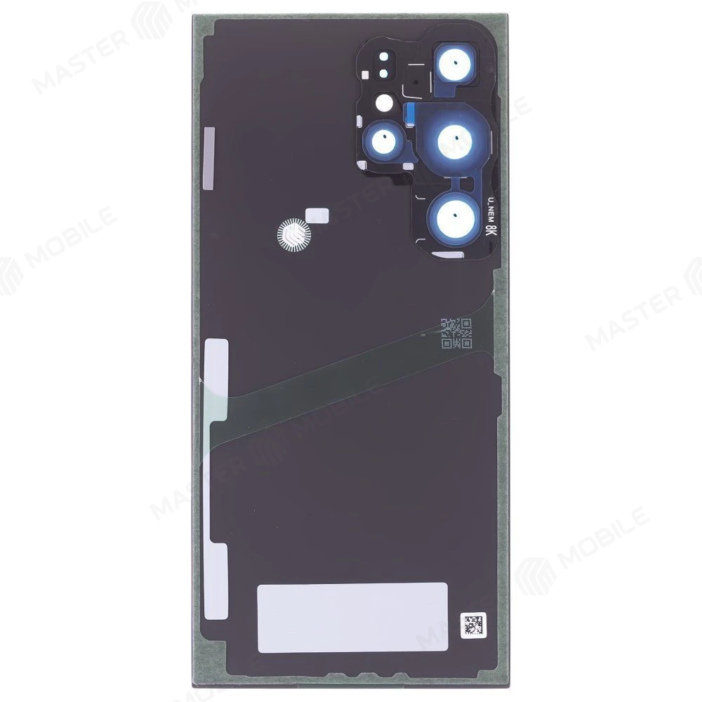 Задняя крышка для Samsung S928 Galaxy S24 Ultra (серый) (в сборе со стеклом камеры) (ORIG100)  фото №2