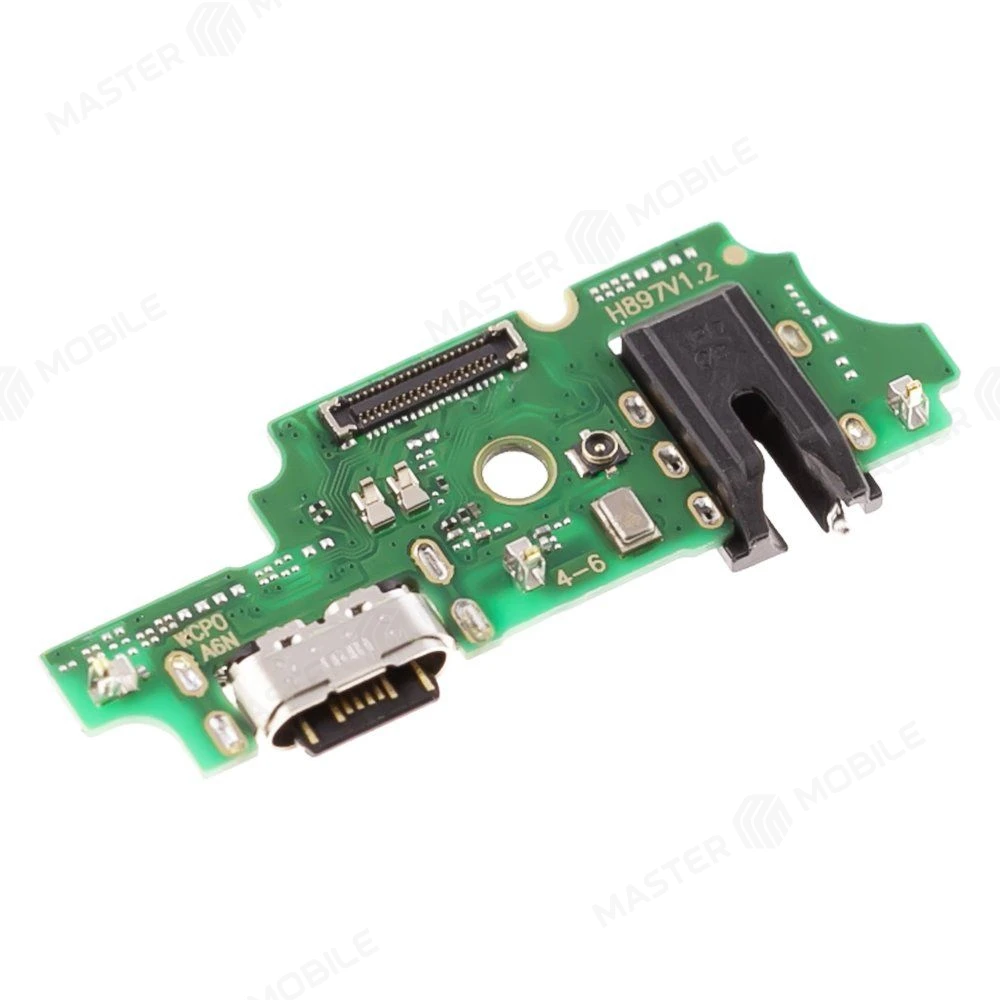 Нижняя плата для Tecno Pova 7 Neo (LJ6) с комп. + разъем зарядки + микрофон + разъем гарнитуры фото №3