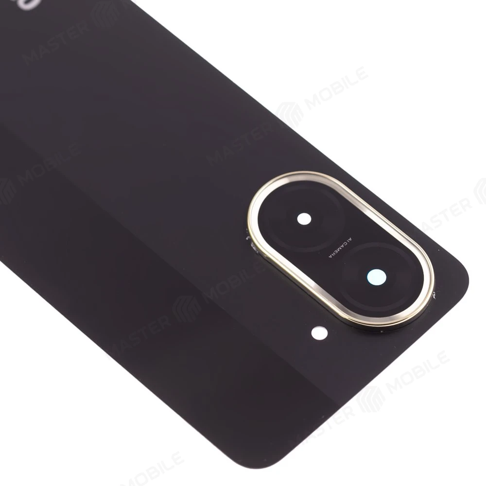 Задняя крышка для Xiaomi Poco C71 (25028PC03G) (черный) (в сборе со стеклом камеры) фото №3