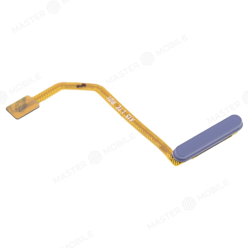 Шлейф для Samsung A155 Galaxy A15 4G с комп. + сканер отпечатка пальца (кнопка включения) (темно-синий) фото №3