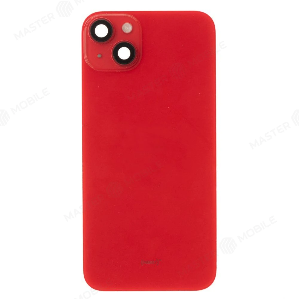 Задняя крышка для Apple iPhone 14 Plus (красный) (в сборе) (ORIG100) (Снятый) (возможен дефект ЛКП) фото №1