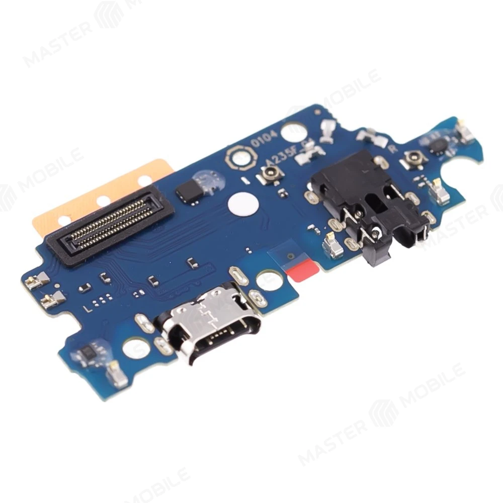 Нижняя плата для Samsung A235 Galaxy A23 / M236 Galaxy M23 5G / M336 Galaxy M33 5G с комп. + разъем зарядки + разъем гарнитуры + микрофон  фото №3