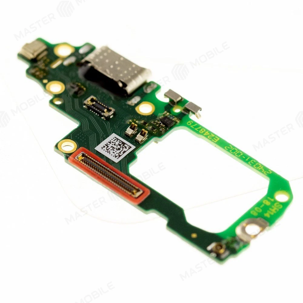 Нижняя плата для OPPO Reno 10 5G (CPH2531) с комп. + разъем зарядки + микрофон (ORIG100) фото №3