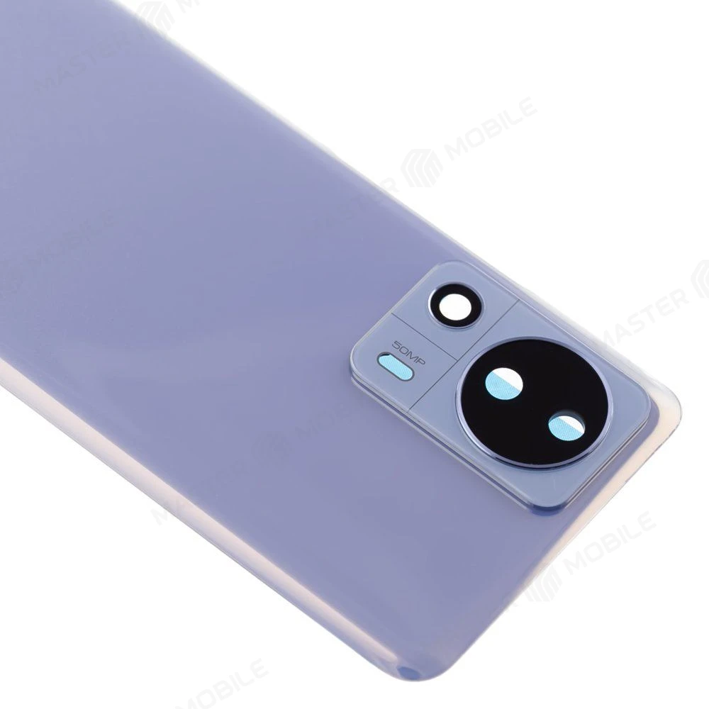 Задняя крышка для Xiaomi 13 Lite (2210129SG) (голубой) (в сборе со стеклом камеры) фото №3