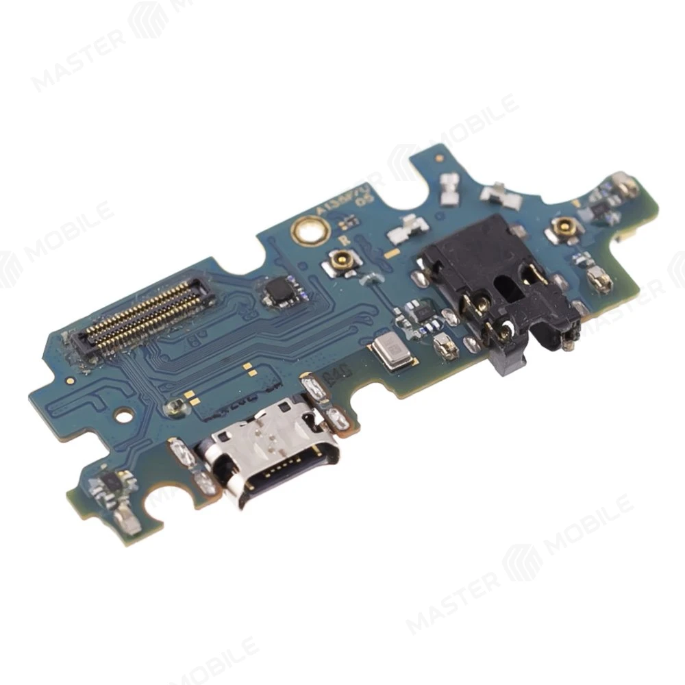 Нижняя плата для Samsung A135 Galaxy A13 / A137 Galaxy A13 с комп. + разъем зарядки + микрофон (ORIG100)  фото №3