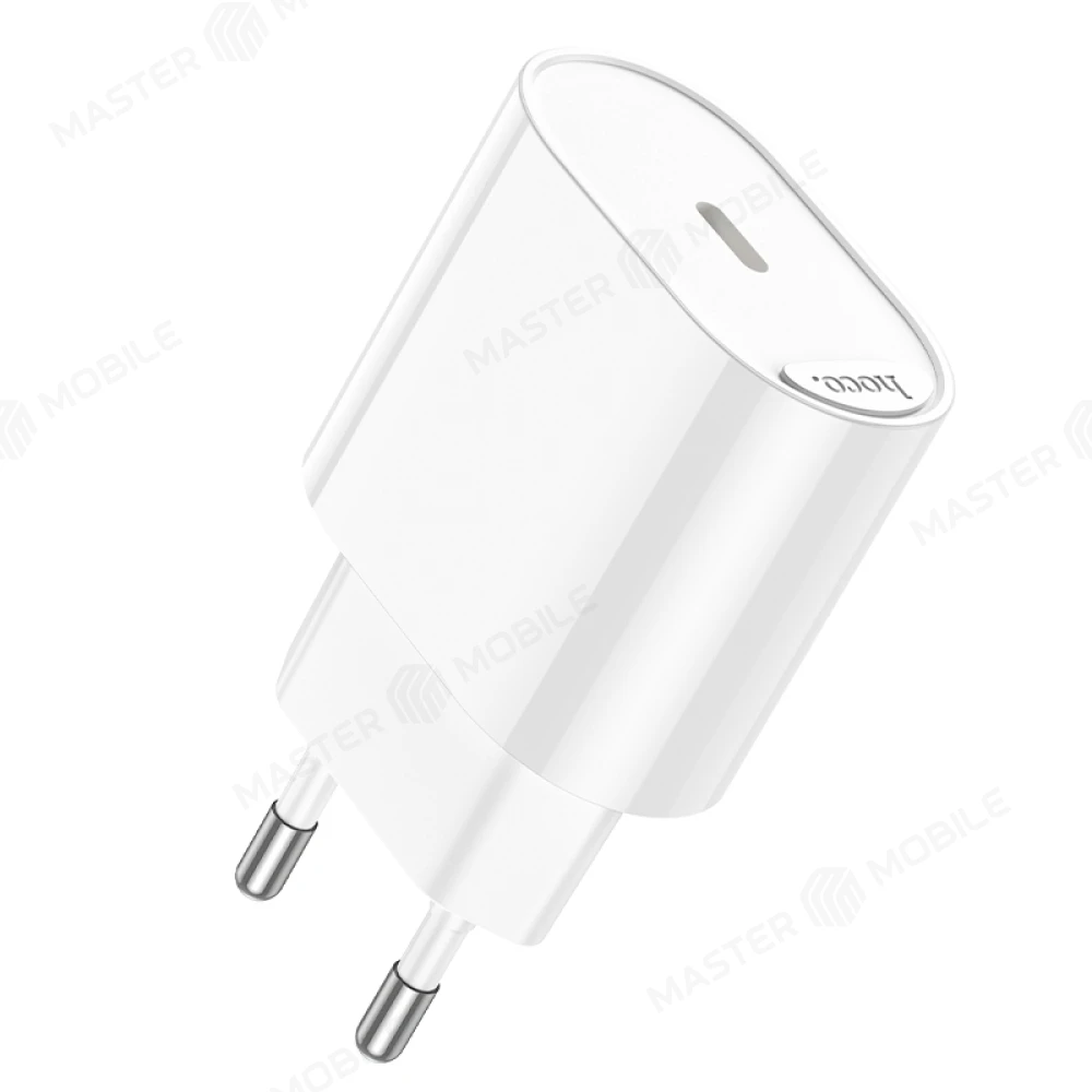 Сетевое зарядное устройство Hoco C109A TypeC 20W (белый) фото №5