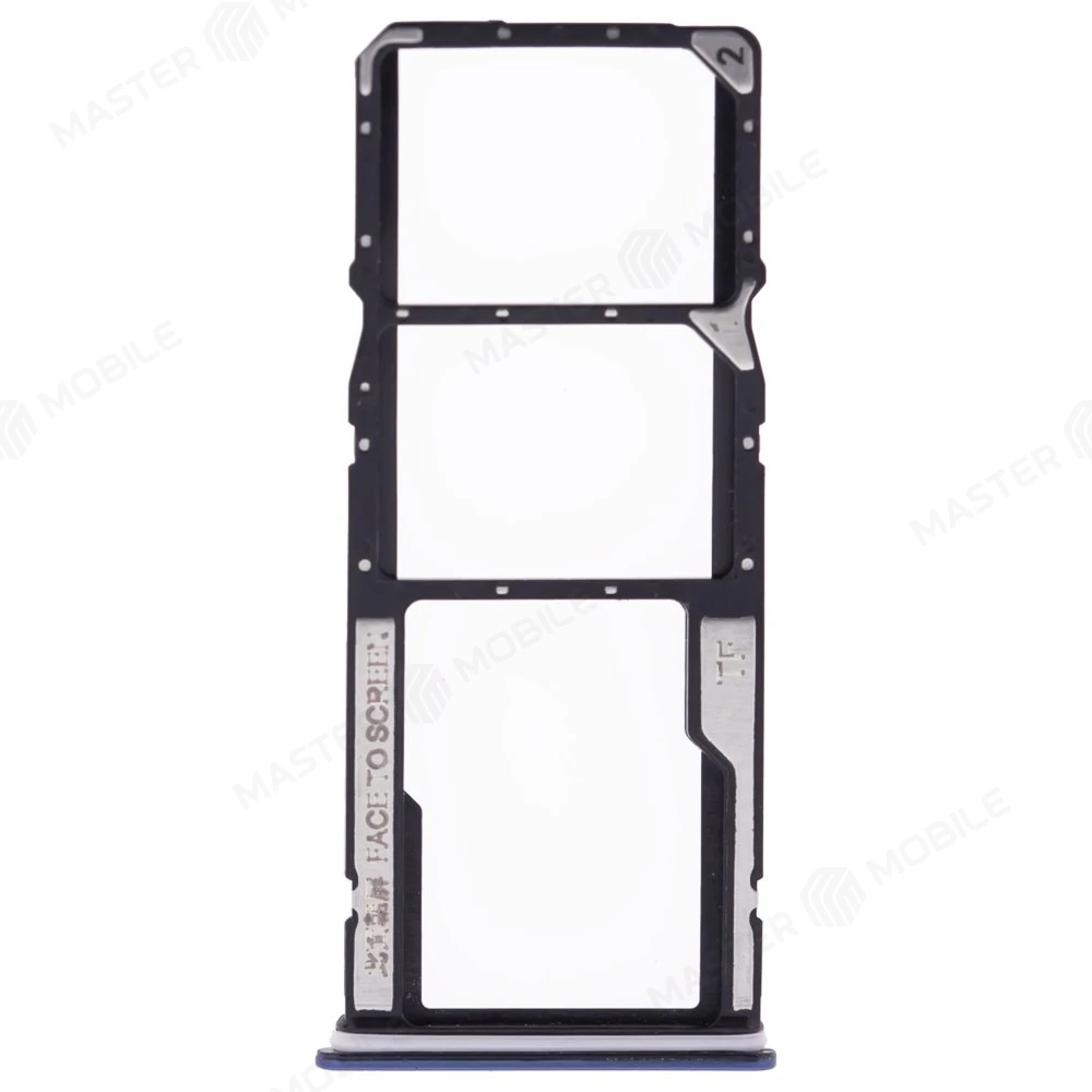 Держатель сим-карты для Xiaomi Redmi Note 11 4G (2201117TY/G) / Redmi Note 11S 4G (2201117SY/G) (синий)