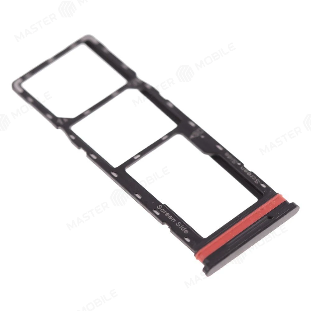 Держатель сим-карты для Infinix Hot 50i (X6531B) (черный) фото №3