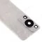 Задняя крышка для Huawei P60 (LNA-LX9) (белый) (в сборе со стеклом камеры) (ORIG100)  фото №3