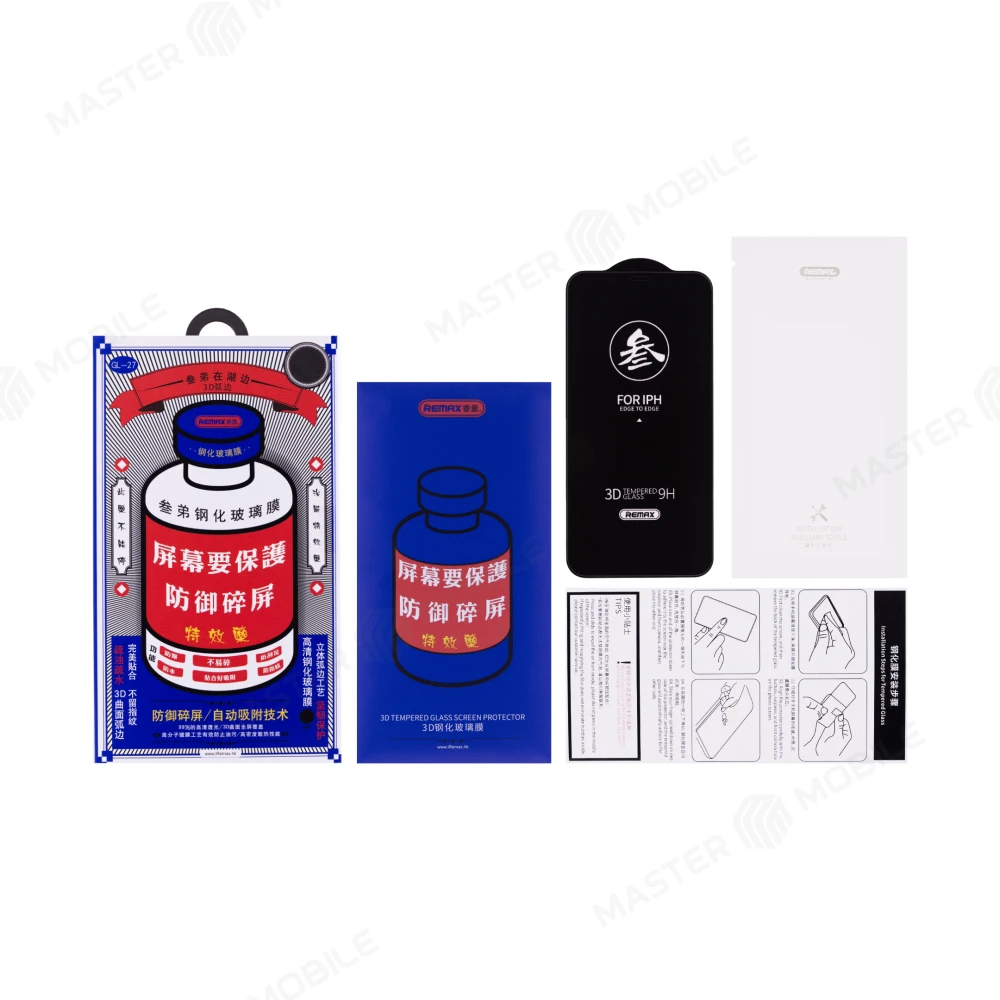 Защитное стекло Remax Medicine Glass GL-27 для Samsung S928 Galaxy S24 Ultra (черный) фото №4