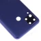 Задняя крышка для Realme C15 (RMX2180) (синий) (в сборе со стеклом камеры) фото №3