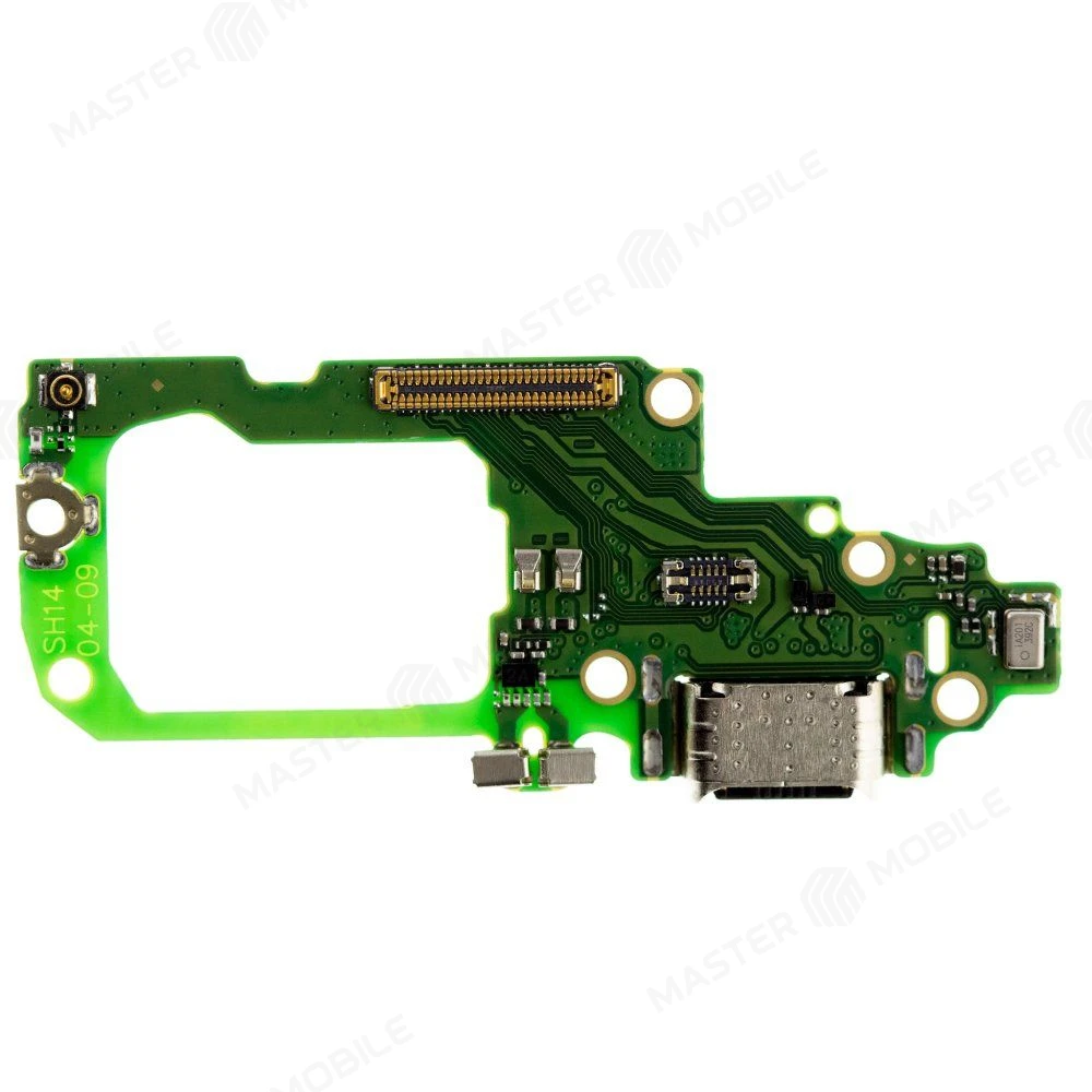 Нижняя плата для OPPO Reno 11 5G (CPH2599) с комп. + разъем зарядки + микрофон (ORIG100) фото №2
