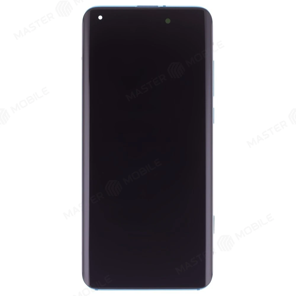 Дисплей для Xiaomi Mi 10 5G (M2001J2G) + тачскрин (зеленый) (в рамке) (ORIG100) (SP) (Rev. C) фото №1