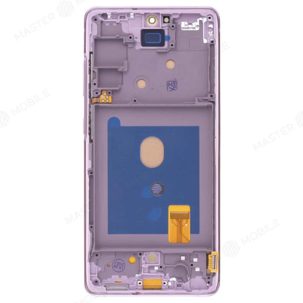 Дисплей для Samsung G780 Galaxy S20 FE + тачскрин (фиолетовый) (в рамке) (OLED) (Full Size) фото №2