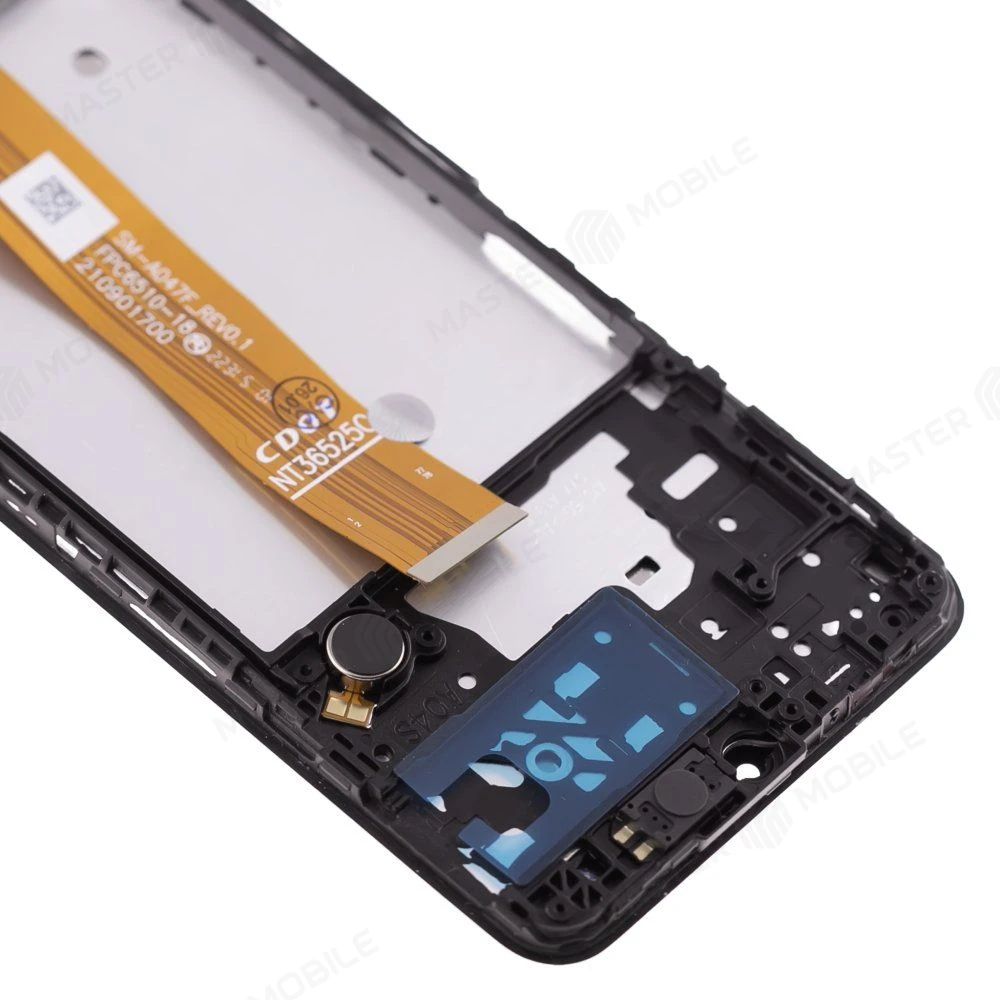 Дисплей для Samsung A047 Galaxy A04s + тачскрин (черный) (в рамке) (ORIG100) (SP) фото №3