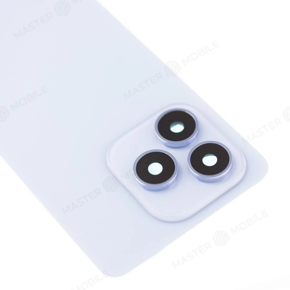 Задняя крышка для Huawei Honor X8d (LNA-LX2) (голубой) (в сборе со стеклом камеры) фото №3