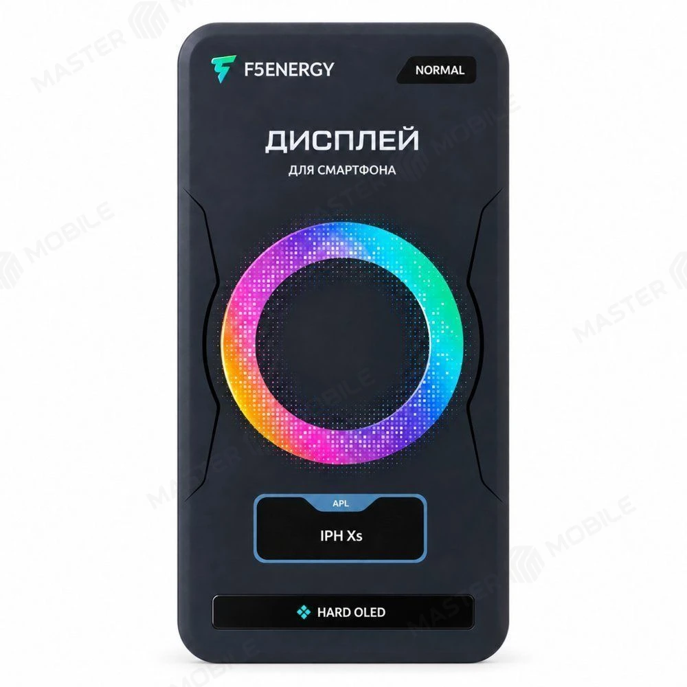 Дисплей для Apple iPhone Xs + тачскрин (черный) (F5ENERGY) (Hard Oled) (NORMAL) фото №5