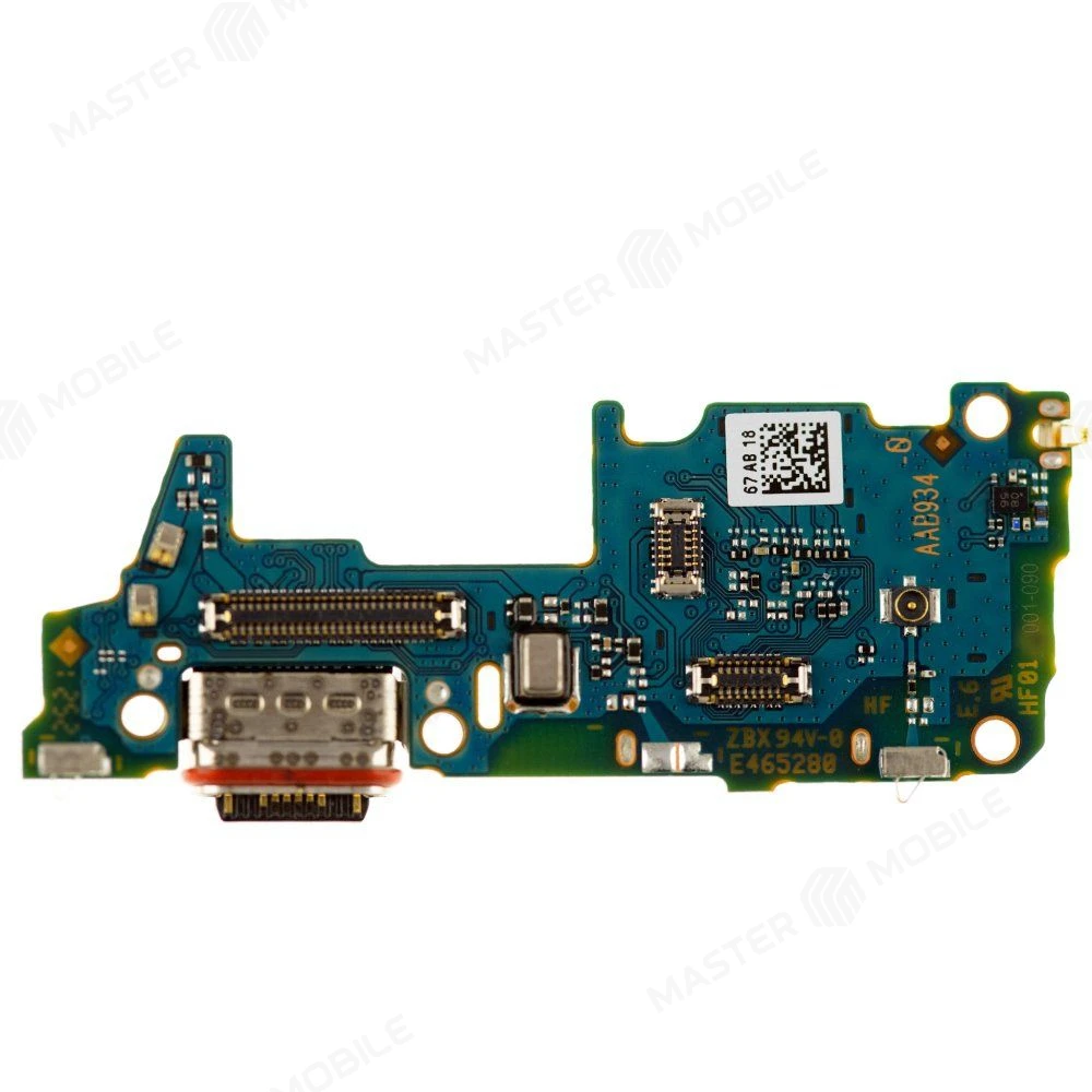 Нижняя плата для Realme 14 Pro (RMX5056) с комп. + разъем зарядки + микрофон + разъем SIM (ORIG100) фото №1
