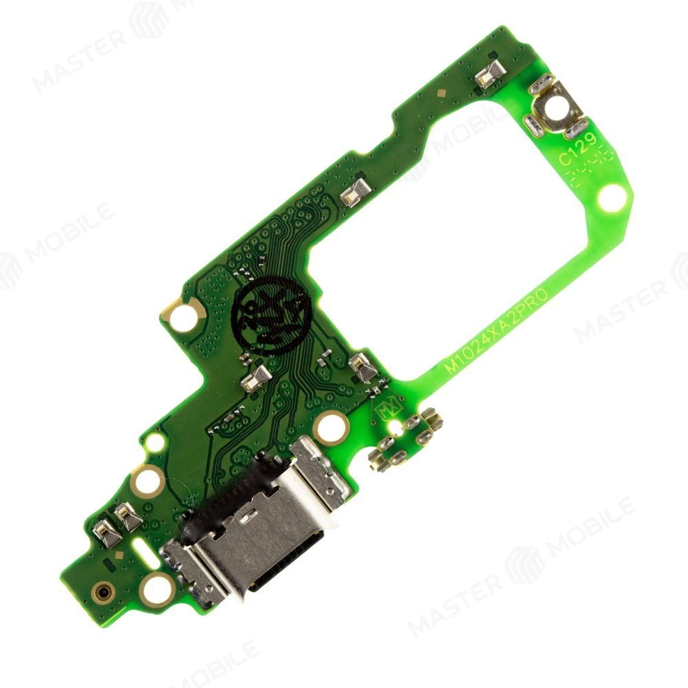 Нижняя плата для OPPO Reno 11 5G (CPH2599) с комп. + разъем зарядки + микрофон (ORIG100) фото №3
