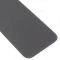 Задняя крышка для Apple iPhone 17 (SIM + eSIM) / iPhone 17 (eSIM) (черный) (в сборе со стеклом камеры и шлейфом) (Premium)  фото №4