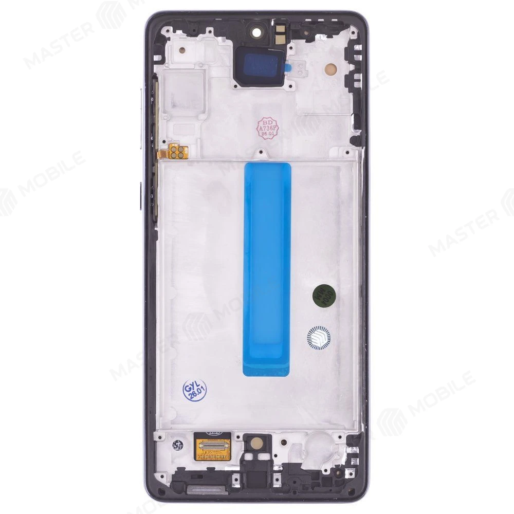 Дисплей для Samsung A736 Galaxy A73 5G + тачскрин (черный) (в рамке) (OLED) (Full Size) фото №2