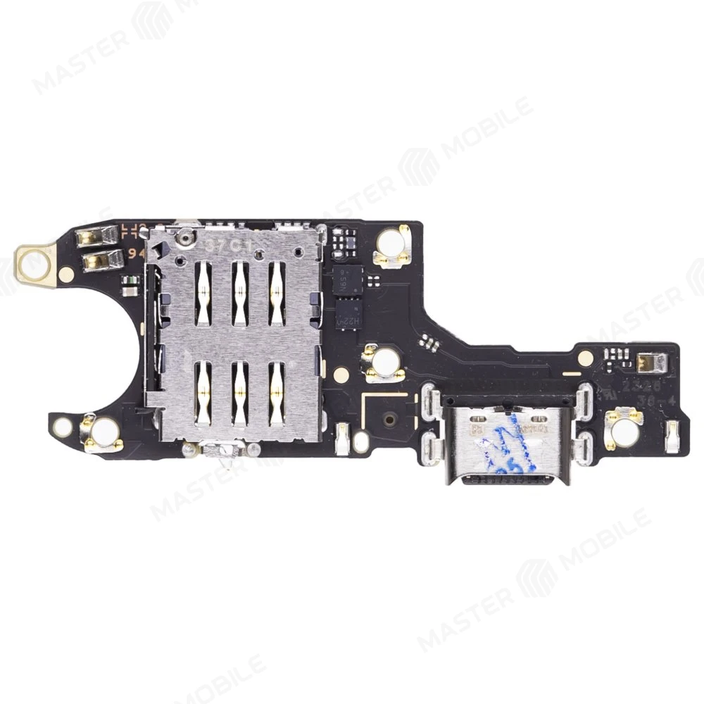 Нижняя плата для Huawei Honor 90 (REA-NX9) с комп. + разъем зарядки + микрофон + разъем SIM (ORIG100)  фото №2
