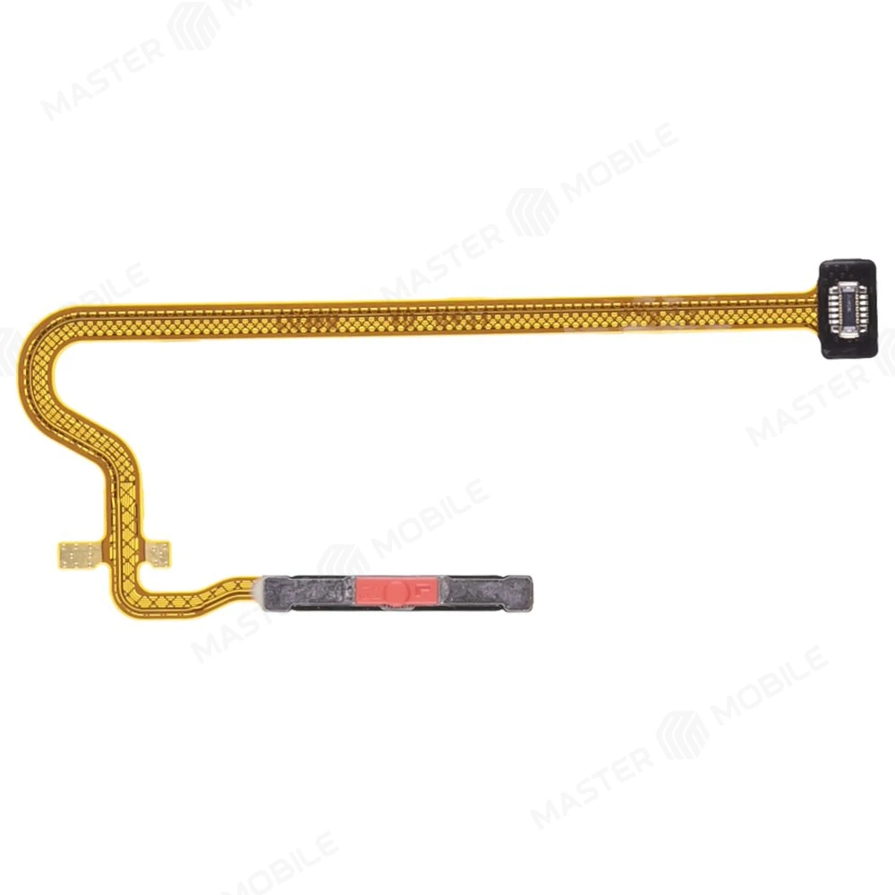 Шлейф для Realme Note 60x (RMX3938) с комп. + сканер отпечатка пальца (черный) фото №2