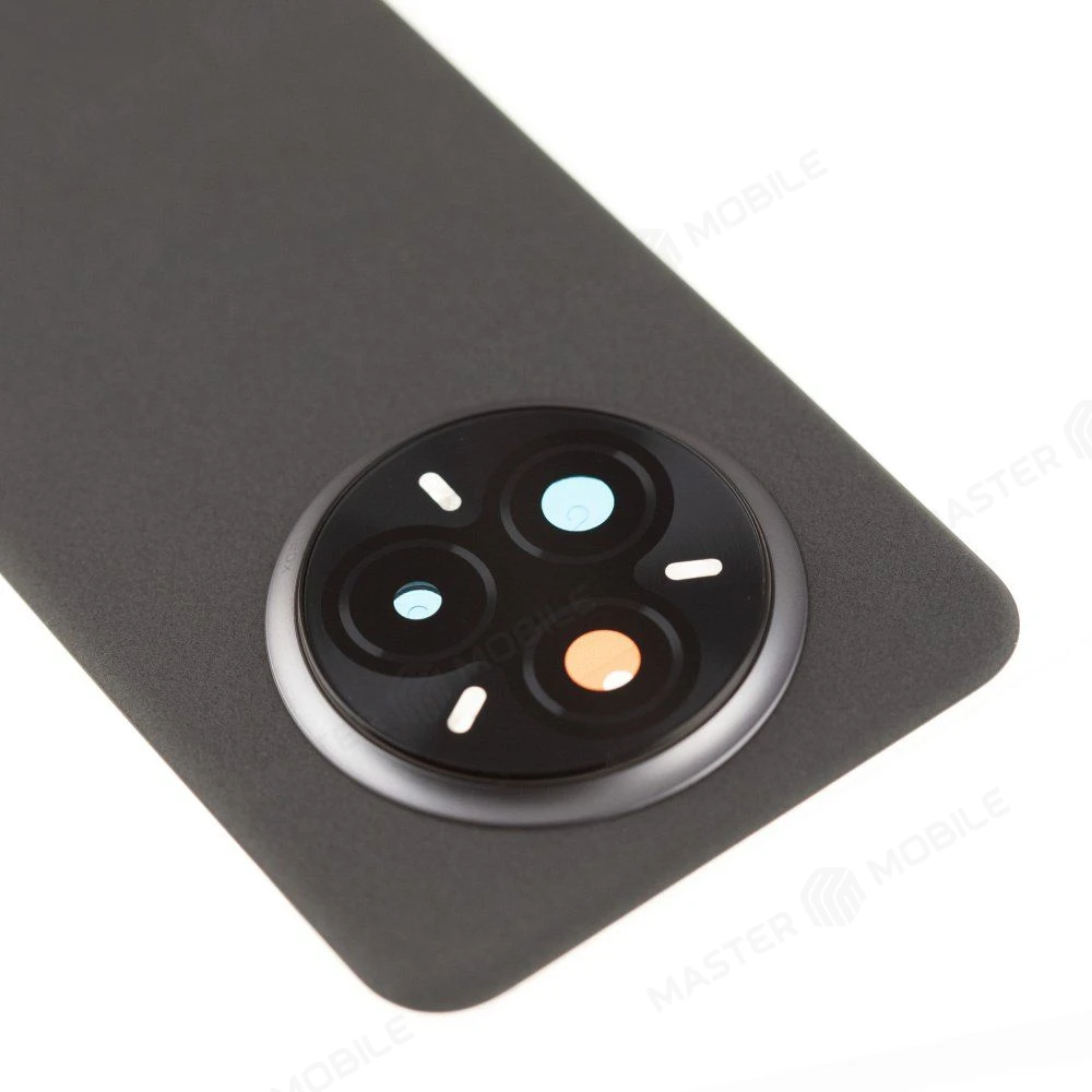 Задняя крышка для Realme 14 Pro+ (RMX5051) (серый) (в сборе со стеклом камеры) (ORIG100) фото №3