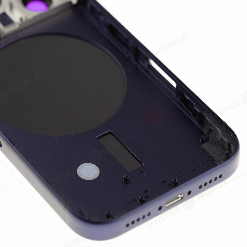 Корпус для Apple iPhone 14 Pro в дизайне Apple iPhone 17 Pro (синий) (Premium) фото №4