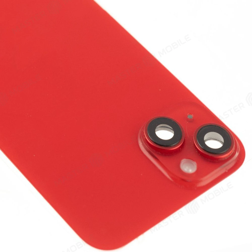 Задняя крышка для Apple iPhone 14 Plus (красный) (в сборе) (ORIG100) (Снятый) (возможен дефект ЛКП) фото №3