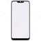 Стекло модуля для Huawei Honor 8C (BKK-AL10) + OCA (черный)  фото №1